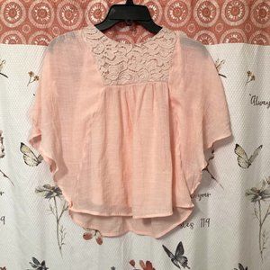 Big Girls Ally B. Pink Top